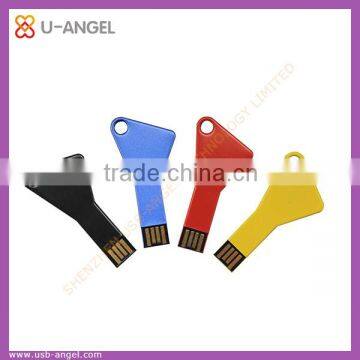 Wholesale fashion 32GB mini key shape usb flash drive with logo customized high speed