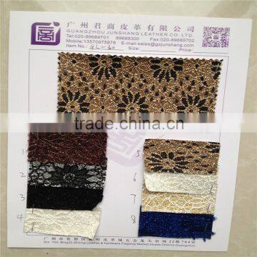 good quanlity,fashional flower glitter material for lady shoes,clothes