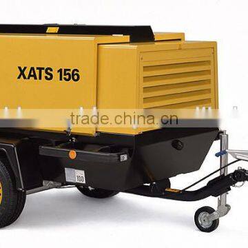 portable diesel air compressor XATS 156Dd