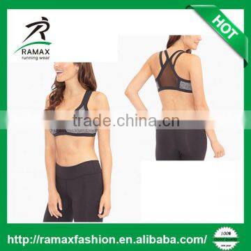 Ramax Custom Women Back Mesh Sexy Yoga Bra