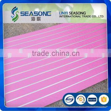 high quality export standard melamine slatwall MDF