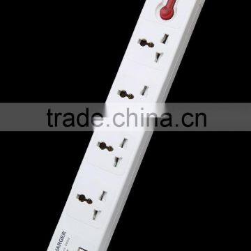 New Arrival 3*0.75mm2 universal power strip with usb