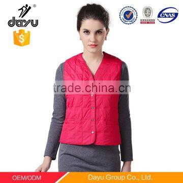 plus size vest sleeveless women down coat quilting waistcoat