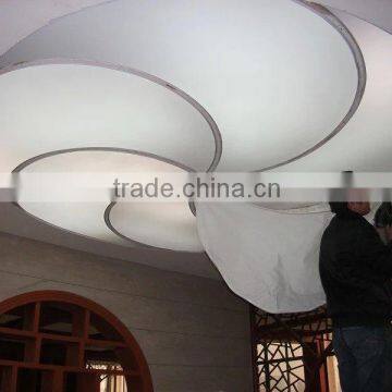 Tension Fabric Architecture and PTFE Textile Architecture for Peculiar Modeling Ceiling