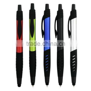 Manufacturer supply plastic pen/promotion ballpen/touch ball pen