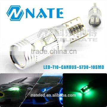 Hotsaling Car Canbus 5730 10smd T10 Led photo-2