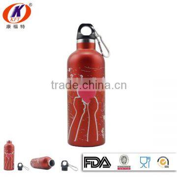 double vaccum stainless steel water bottle with customize color and logo