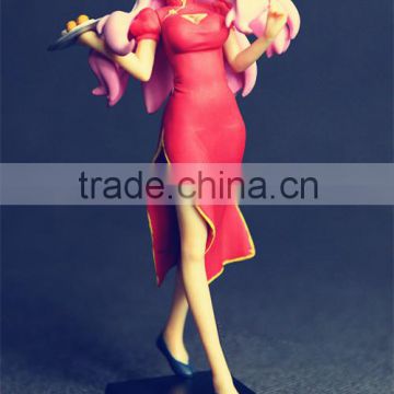 Custom plastic sexy lifelike beautiful girl dolls