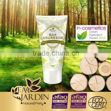 Fay Jardin elbows and knees whitening body scrub