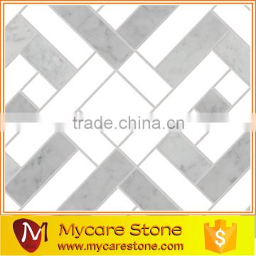 Low price factory provide client design natural marble mosaic