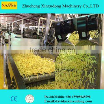 full automatic frozen french fries production line