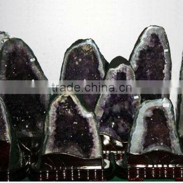 Natural Amethyst Geode Brazil Amethyst Cave for Decoration