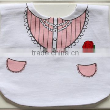 China Alibaba wholesale high quality organic cotton bibs baby