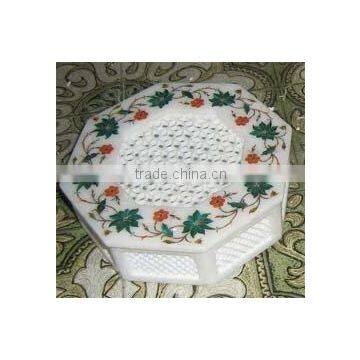 Lattice Marble Inlay Gift Box