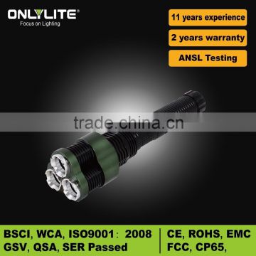 Ninghai Multifunction powerful 3.7v IP65 rechargeable LED torch