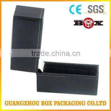 Magnetic Closure Matte Black Foldable Paper Packaging Box/ Flat Foldable Cardboard Gift Box/ Foldable Magnetic Box