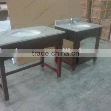 30" Modern Wood Console Hotel Bathroom Vanity photo-3