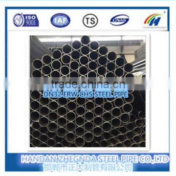 DN 32 42.4MMM 1.2inch ASTM A53 q235 erw round steel pipe