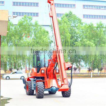 Low price solar small pile driver hydraulic drilling rigs for sale