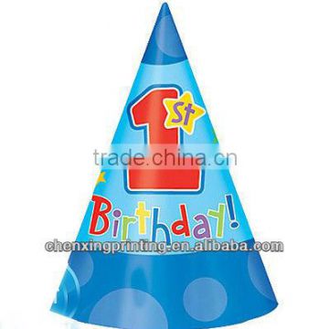 1st Birthday Boy Party Hats