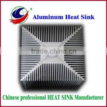 Anodized Aluminum extruded heat sink