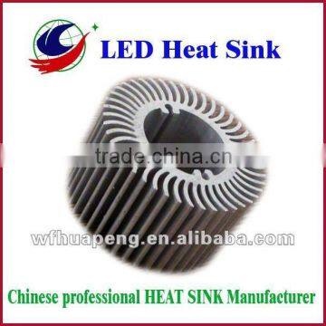 Hot sale anodized sunflower aluminum heat sink005