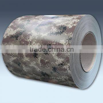 Hot Dip Camouflage Pattern Steel Roofing Sheet Price