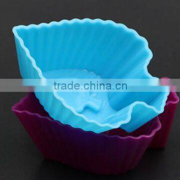 new products silicone teacup cupcake molds