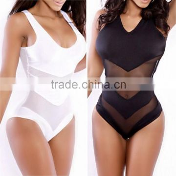 New Sexy Womens Mesh One-Piece Bikini Set Monokini Swimwear Swimsuit Beachwear