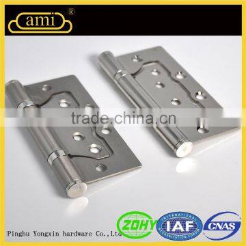 ISO9001 OEM Free Sample Living Room Door Flush Metal Hinge