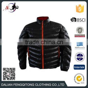 OEM clothing winter warm nylon down jackets light Men