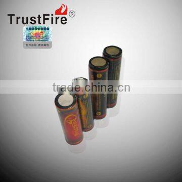 trustFire 3.7v icr 18650 battery rechargeable 3.7v icr 18650 li-ion rechargeable 3000mAh 3.7v cylinder lithium ion battery