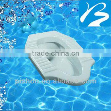 Manufacturer China Western Style ceramic squat toilet