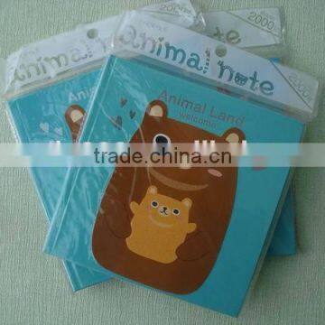 OEM cute animal notebook for kids