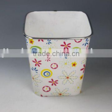 plastic waste bins