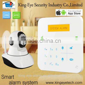 Smart-home control max 8 ch of home electrical appliance 868mhz anti-theft voice message security alarm panel