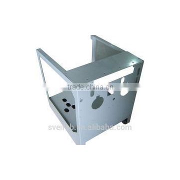 high quality custom metal control cabinet enclosure with white powder coating