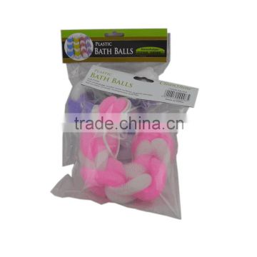 JML Cheap High Quality Colorful Sponge Balls/Bath Ball/Bathing Scrubber