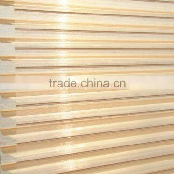 Elegant Curtain Fabric Three Layer Polyester Shangri-la Blinds