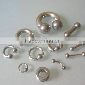 316L stainless steel ear piercing jewelry