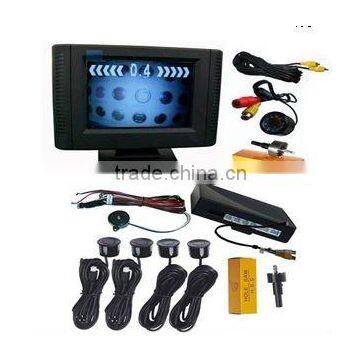 Desktop 2.5-inch TFT Monitor 4 parking sensor,1 parking camera automatically wake-up