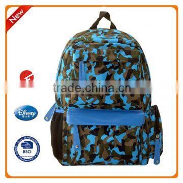 Wholesale popular camouflage school bag new models