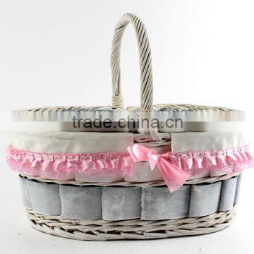 Willow Picnic Basket; Cheap Willow Baskets