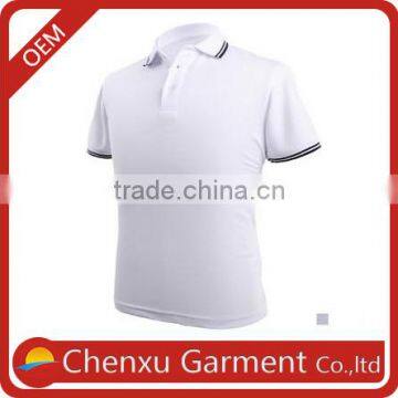 cotton plain white v neck t shirts sports shirt quick dry custom sublimation polo t-shirt polo golf 95 cotton 5 lycra tshirt