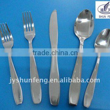 Hot sale low price mirror polish stainless steel cutlery