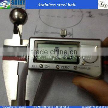 stainless steel ball drilled