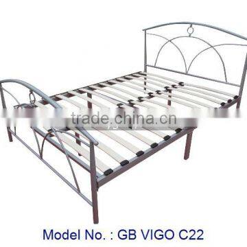 Good Quality Single Bed And Double Bed In Metal For Bedroom, double bed designs, metal furniture, cheap bedroom metal furniture