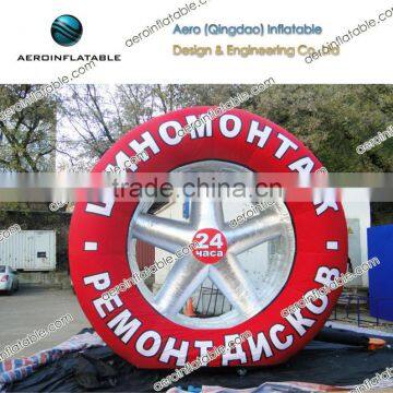 Inflatable tyre for advertisement / Giant inflatable advertising for sales promotion / Inflatable shape