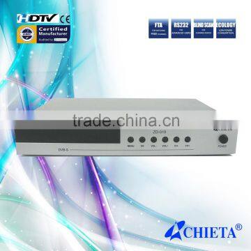 SD Plastic Mould Design FTA DVB-S Digital Satellite Receiver with 2000 Channels for India