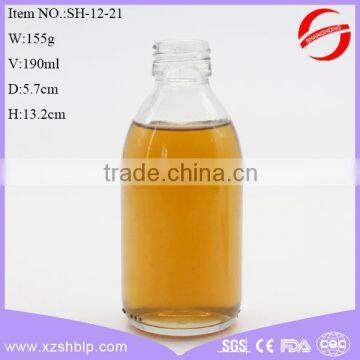 200ml glass bottles with screw cap